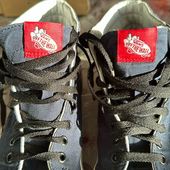 Vans Sk8 hi reissue Peanuts Snoopy Flying Aces size men’s 2.7 women’s 9 - Picture 7 of 15